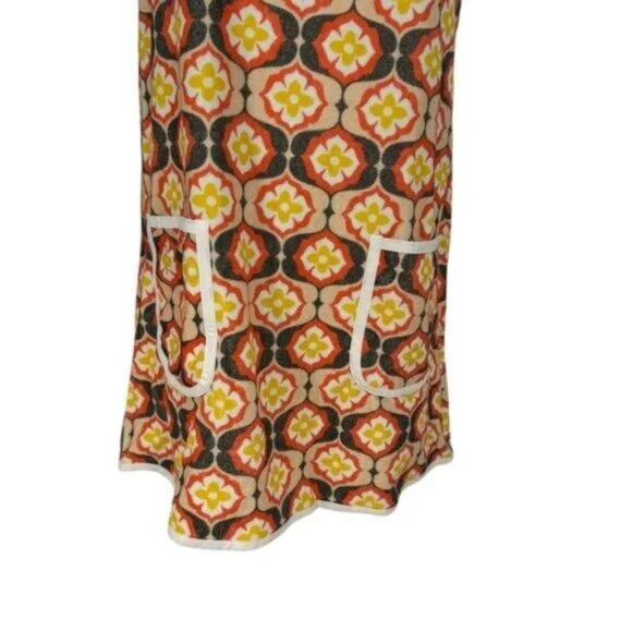 Tuckernuck Beach NEW Twiggy Buds Mini Terry Dress Swim Orange Cover Up Size M - Picture 5 of 11